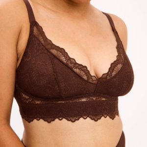 Lace Support+ Bra Coffee