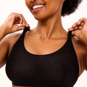 Mesh Scoop+ Bralette Black