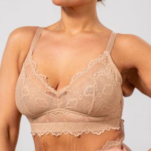 Lace Support+ Bra Warm Nude